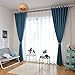 Curtain Tiebacks Magnetic Holder (2 Pcs, 1 Pair) - The Most Convenient Drape Tie Backs, Decorative Drape Holders Holdbacks Weave Rope Clips Window Sheer Blackout Panels Home and Office, (Silver Grey)