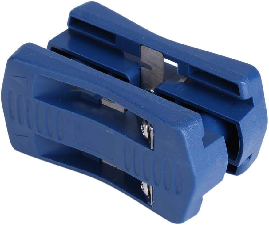 Gorgeri PVC Wood Edge Banding Machine 2 Edges Blue Manual Tail Trimming Woodworking Tool - Image 4