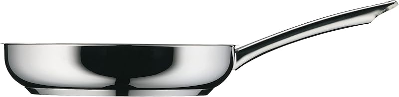 Favorit – Padella in acciaio inox 18/10 Cromargan, 20 cm, senza rivestimento, adatta a tutti i tipi di cucine