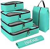 BAGAIL 6 Set Packing Cubes,Travel Luggage Packing