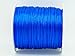 Blue 1mm Bugtail Satin Cord Shamballa Macrame Beading Nylon Kumihimo String (210ft Spool)