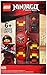 LEGO Watches and Clocks Boy's 'Ninjago Kai' Quartz Plastic Casual watch, Color:Red (Model: 8021421)