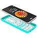 LG Tribute 5 / LG K7 / LG Treasure LTE Clear Case With HD Screen Protector, AnoKe [Scratch Resistant] Colors Totem Mandala Flower Ultra Slim Acrylic Hard Cover TPU Bumper For LG K7 TM CH Mint