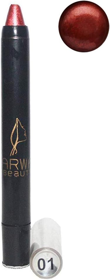 Arwa Beauty Pearl Effect Shimmering Look Eyeshadow Pencil 01 2.3g (Merlot)