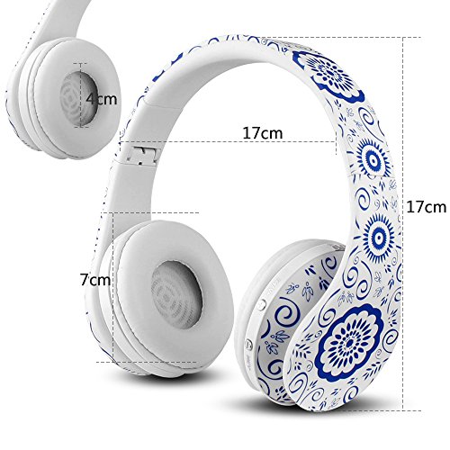 FX-Viktaria Dual Mode Wireless Headset, On Ear Headphone Foldable,Stereo Headset Lightweight – qinghua7