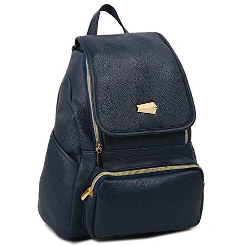 Copi women s modern design deluxe fashion backpacks one size navy