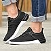 UNN Men Casual Shoes Athletic Breathable Mesh Walking Soft Sole Lightweight Sport Running Sneakers