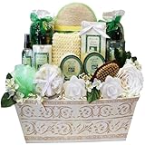 Jasmine Renewal Spa Relaxing Bath and Body Gift Basket Set, Large