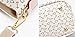 Coofit Totes 6 Pieces Set Women Handbag Cross-Body Pouch Purse Wallets Beige