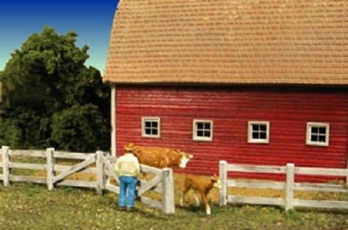 Monroe Models "HO" BARN YARD FENCE 176 Scale Feet NEW Item 2310