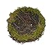 Emlyn Easter Artificial One Faux Natural Moss,Rattan and Twig Bird's Nest for Arts and Crafts