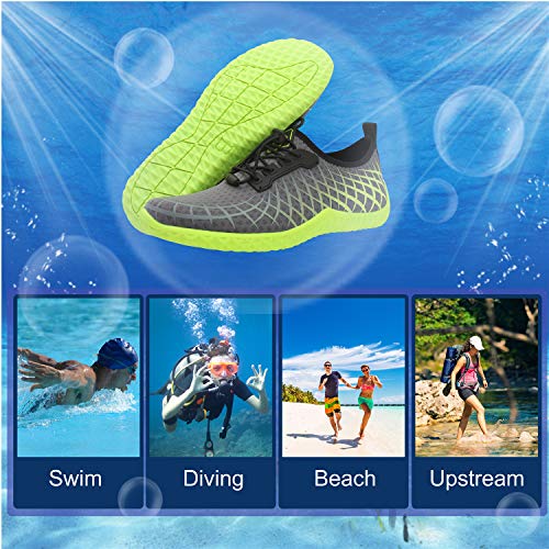 Spesoul Womens Mens Water Sports Shoes Outdoor Quick Dry Barefoot Athletic Aqua Shoe for Beach Swim Pool Surf Diving Yoga