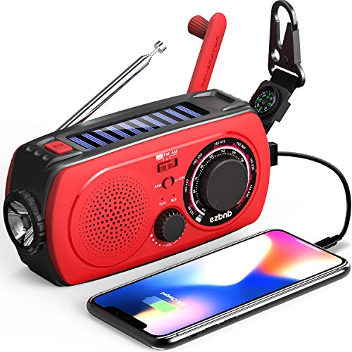 Emergency Hand Crank Weather Radio NOAA/AM/FM Compact Portable Radio