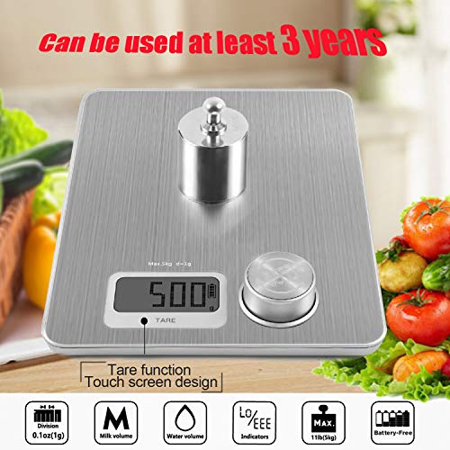 Charmline Digital Food Weight Scale No Need Batteries Digital Kitchen