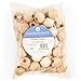 Wood Dowel Caps 1 inch Diameter with 3/8 inch Hole, Pack of 50 Unfinished Dowel Rod Caps for 3/8 inch Dowel Rods, for Crafts and DIYers, by Woodpeckers