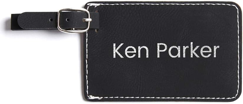 personalised luggage tags amazon