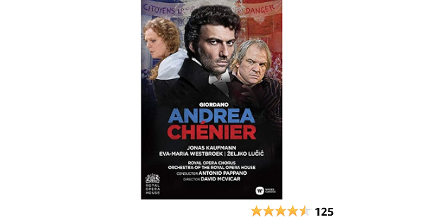 Giordano: Andrea Chénier [DVD]: Amazon.es: Varios, Umberto Giordiano,  Varios: Películas y TV