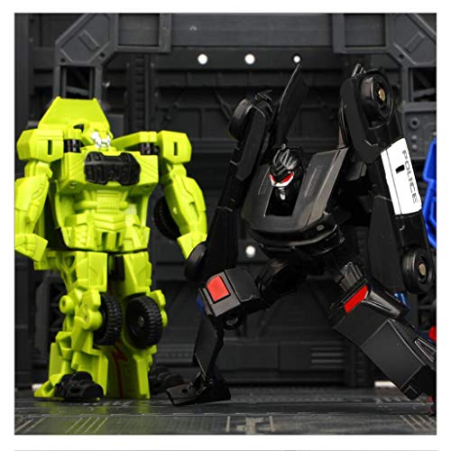 image for Siyushop Car Robot Complete Model Set，7 Robots and Vehicles Play Set