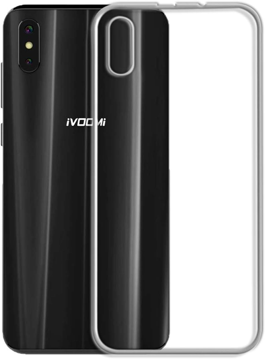 Fasheen Silicone Soft Mobile Back Cover For iVoomi I2, Print: Transparent
