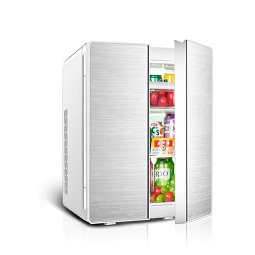 25l Coche De Refrigerador del Coche De Doble Uso Doble Puerta De ...