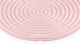 Le Creuset Cool Tool Pot Holder Trivet Silicone Round 20 cm Powder Pink view 2