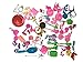 100pcs Different Barbie Accessories Shoes Glasses Necklace Tableware Mirror for Barbie doll Xmas Gift Birthday Gift