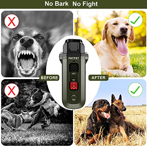 PATPET Dog Barking Control Devices Stronger Ultrasonic Anti Barking