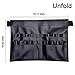 Makeup Brush Bag 28 Pockets Portable Professional Cosmetic Holder Organizer with Artist Belt Strap PU Leather(Brushes Not Included) by S'agapo