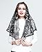 Leimandy Orthodox Veil Embroidered Head Covering Catholic Chapel Mantilla veil V48 (dark color)