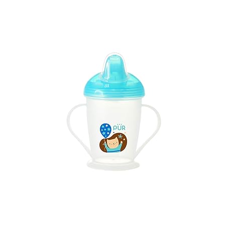 Pur Two Handle Cup (Blue)