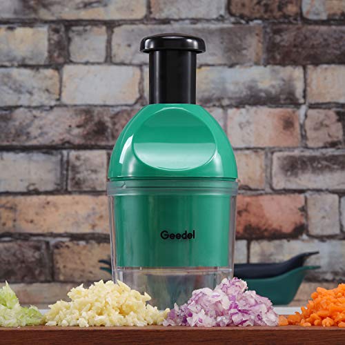 Manual Food Chopper, Easy to Clean Vegetable Food Chopper, Slapping