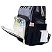 Diaper Bag Backpack Large Capacity Baby Nappy Changing Bags for Mom Daddy, Multi-Functional with Waterproof Fabric by YAAGLE