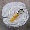 World-Pride-12×300-Twisted-Nylon-Anchor-RopeLine-with-Thimble-Boat-Rode