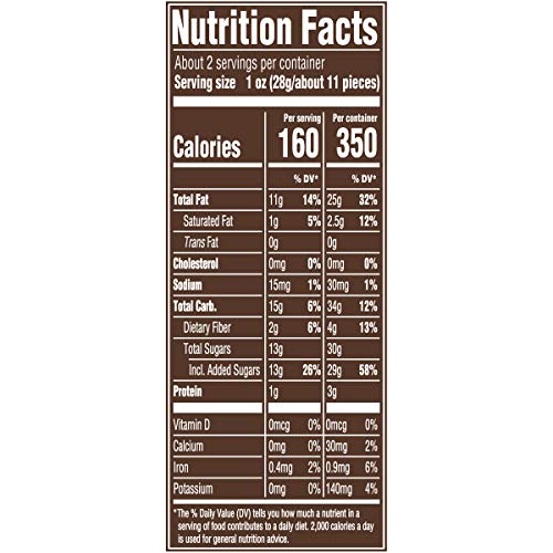 Planters Kettle Cooked Pecans OntheGo 2.5oz Packets (18 ct Pack, 3