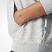adidas Originals Women's Trefoil Hoodie, Medium Grey Heather/White, Small