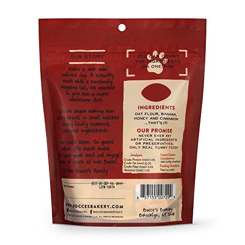 Bocce'S Bakery Monkey Bread Biscuits Bag Dog Treat, 5 Oz