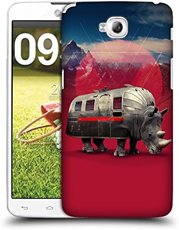 Official Ali Gulec Rhino With Attitude Hard Back Case for LG G Pro Lite / D680 / D682TR