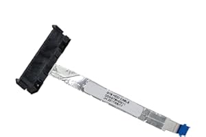 Zahara Laptop HDD SATA Hard Drive Connector Cable For HP 15-CS Series 15-cs0080ca 15-cs0053cl 15-cs0051wm 15-cs0052cl 15-cs0050tx 15-cs0072wm 15-cs0073cl 15-cs0077nr DD0G7BHD011 L23889-001(10PIN 78MM)