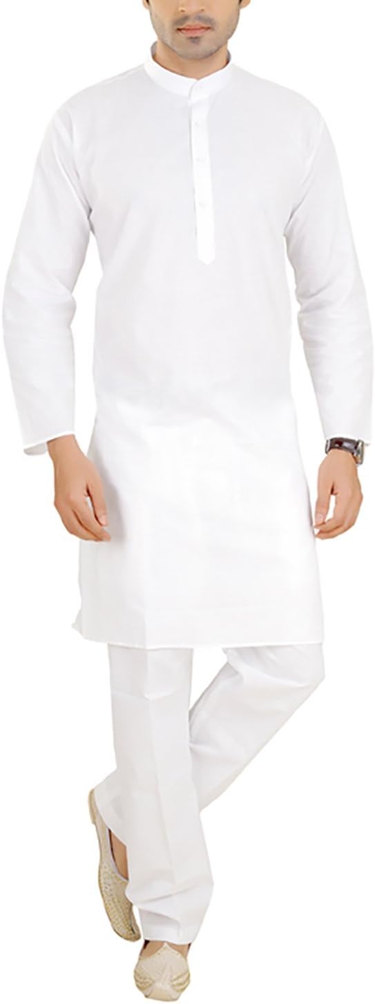 Royal Kurta Men's Abstract Cotton Regular Fit Kurta