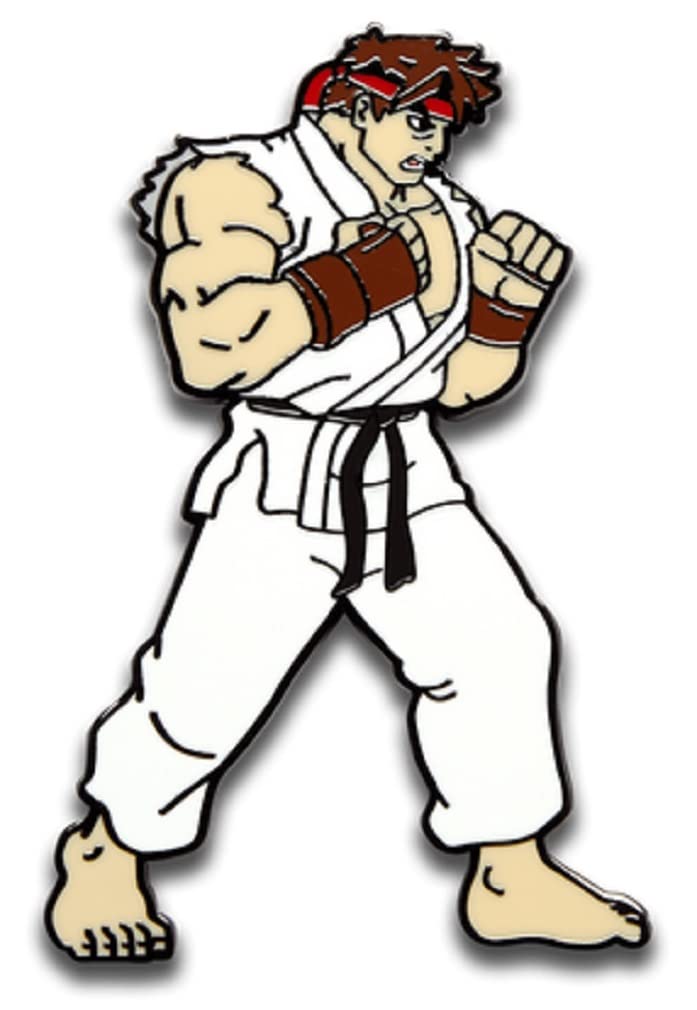 Street Fighter - Ryu Augmented Reality Pin