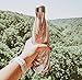 MIRA Vacuum Insulated Travel Water Bottle | Leak-Proof Double Walled Stainless Steel Cola Shape Sports Water Bottle | No Sweating, Keeps Your Drink Hot & Cold | 25 Oz (750 ml) | Sunset