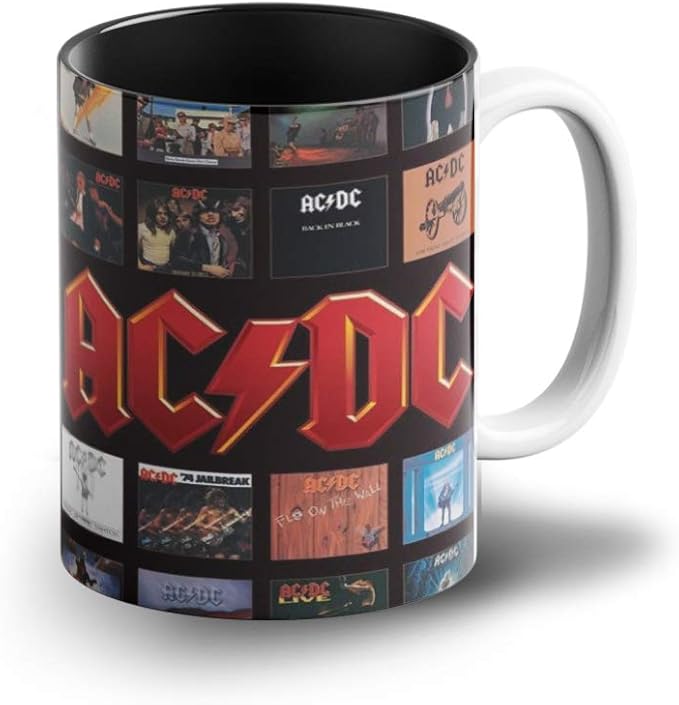 Buy Prink AC/DC Music Band Coffee Mug with Print | Malcolm, Angus Rock ...