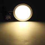 JUTTAUTO 12V Interior LED Spot Light 3W Dimmable Recessed Ceiling Light view 6