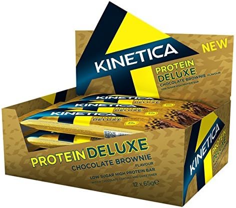Kinetica Sports 65 g Chocolate Brownie Protein Deluxe - by Kinetica Sports