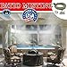 mistcooling - Patio Misting Kit - Pre- Assembled Misting System - Cools temperatures by up to 30 Degrees - Brass/Stainless Steel Misting Nozzles - for Patio, Pool and Play Areas (24 ft - 4 Nozzles)