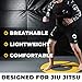 Gold BJJ Jiu Jitsu Compression Shorts - Base Layer for Gi and No-Gi Grappling - Martial Arts Short