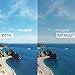 YSDIGI 46mm UV Filter, UV Protection Lens Filter with Lens Cloth, Multi-Coated Ultraviolet UV, High Definition Schott B270 Glass, Nano Coatings, Ultra-Slim, HD UV Filter for Outdoor Photography.