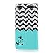 iPod Touch 5 Case, iPod Touch 6 Case, MOLLYCOOCLE Stand Wallet Purse Credit Card ID Holders Magnetic Design Bule Wavy Pattern Premium PU Leather Ultra Slim Fit Flip Folio Cover Case for iPod Touch 5/6