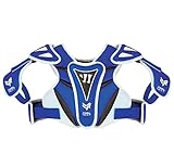 WARRIOR Rabil Next Shoulder Pads, Royal Blue, Youth Medium