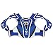Warrior Rabil Next Shoulder Pads, Royal Blue, Youth Medium